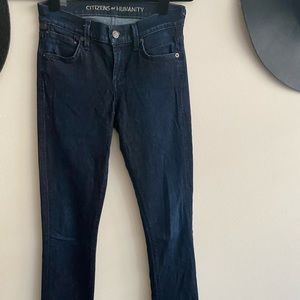 Citizens of Humanity Dark Blue Jeans Size 24